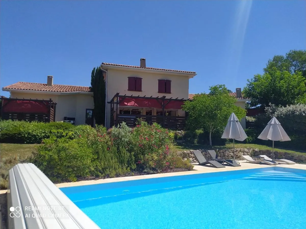 Le clos mirélie Gaujac  Hébergement de vacances